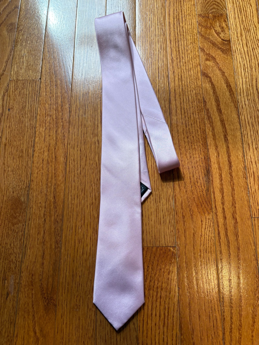 Michael Kors Pale Pink Satin Men’s Tie 100% silk